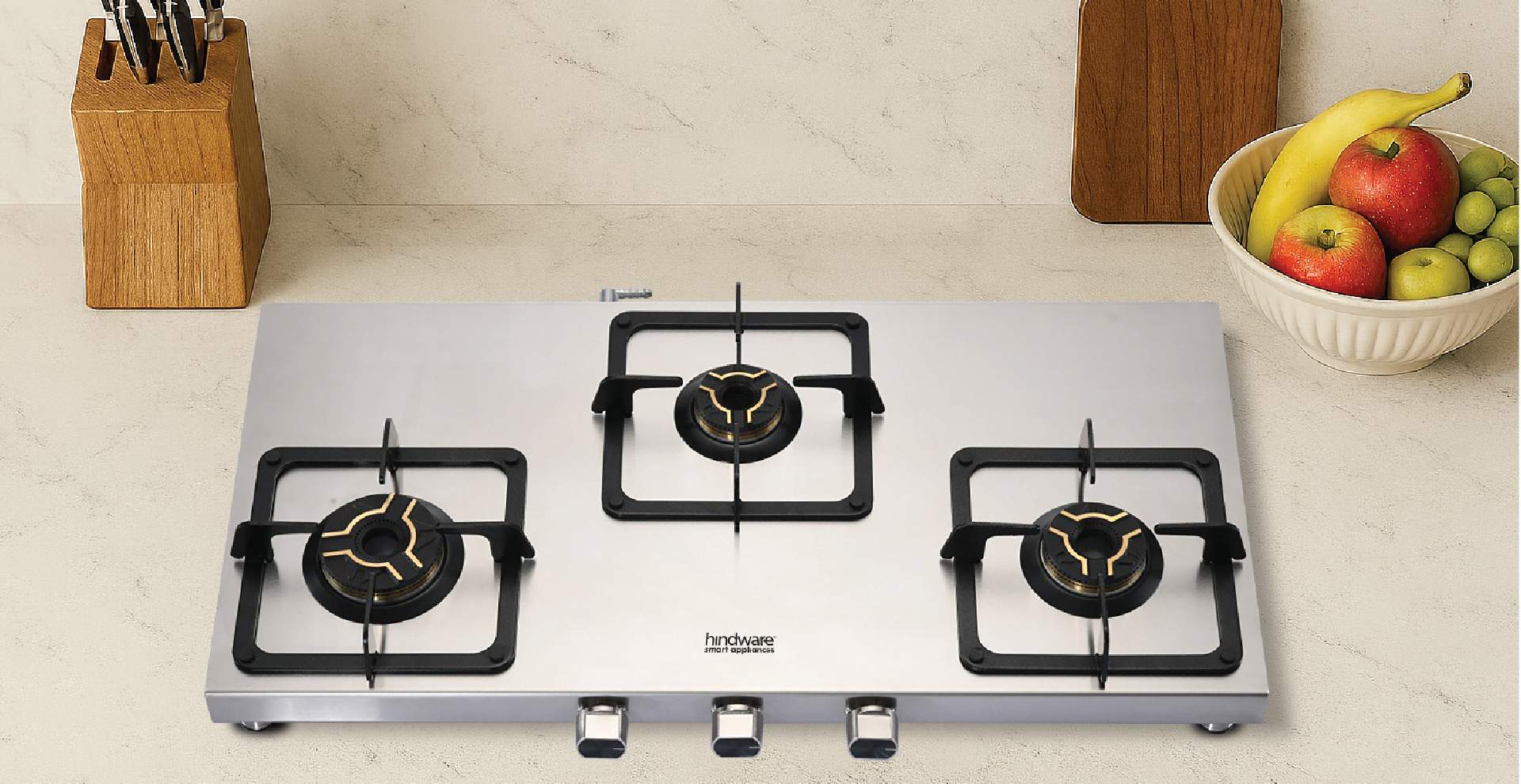 Buy Tino Plus 2B SS Cooktop | Hindware Appliances