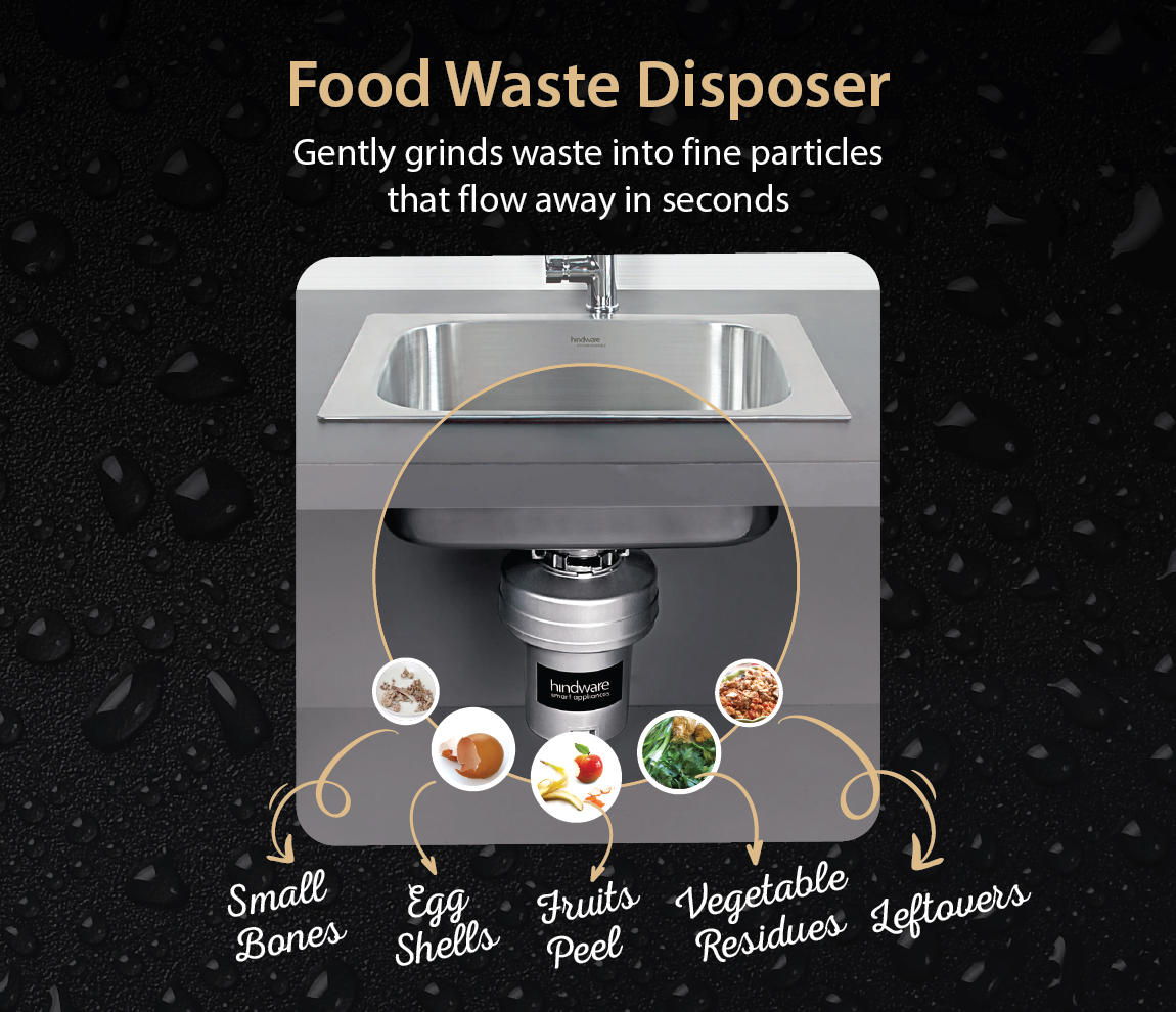 FWD-04 FoodWaste Disposer STANDARD-0.5HP