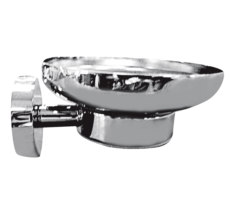 Contessa Soap Dish Brass
