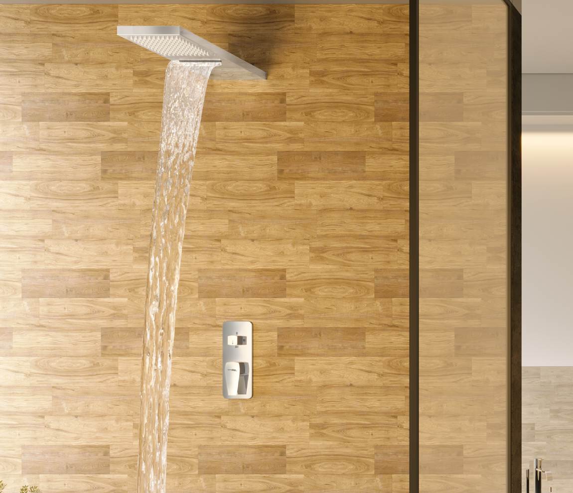 Edge Trim Set 3 Way Outlet Diverter