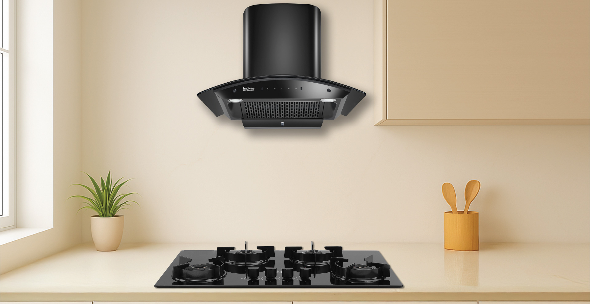 Hob installation