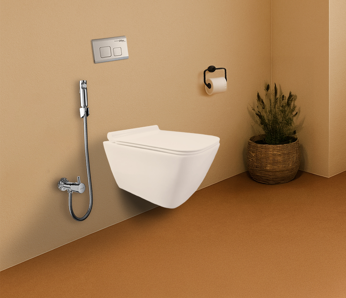 Prima Wall Mount Toilet -Star White