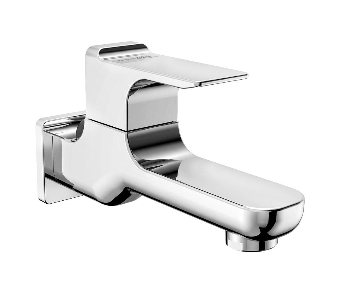 Turbo Bib Cock with Wall Flange