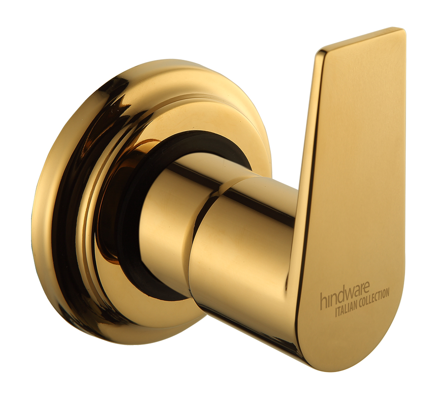 Element Trim Set Concealed Stop Cock 15 & 20 mm - Gold