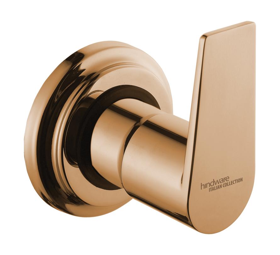 Element Trim Set Concealed Stop Cock 15 & 20 mm - Rose Gold