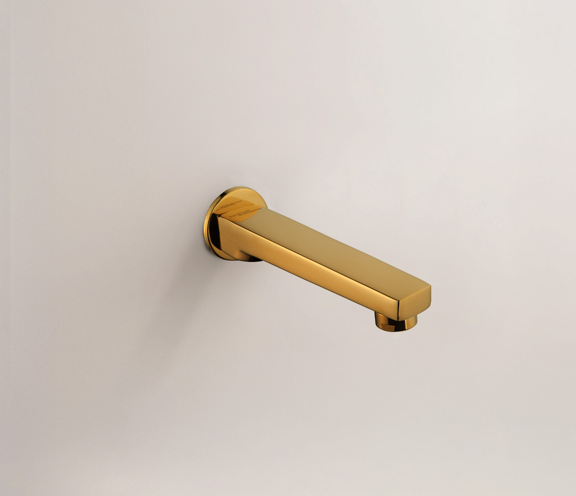 Element Bath Tub Spout - Gold