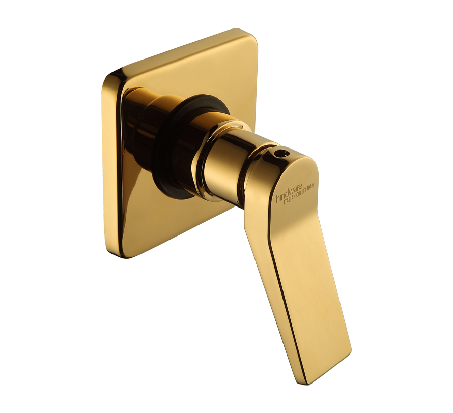 Edge Trim Set Concealed Stop Cock 15 & 20 mm - Gold
