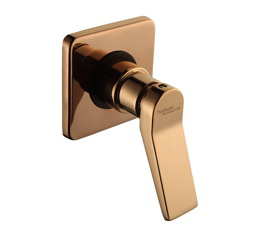 Edge Trim Set Concealed Stop Cock 15 & 20 mm - Rose Gold
