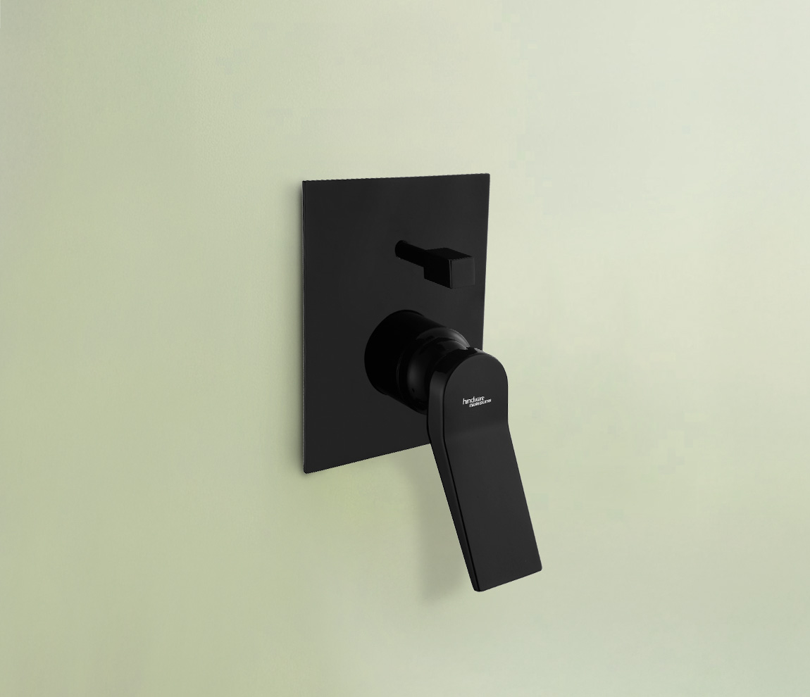 Edge Trim Set - Hi Flow Diverter - Chrome Black