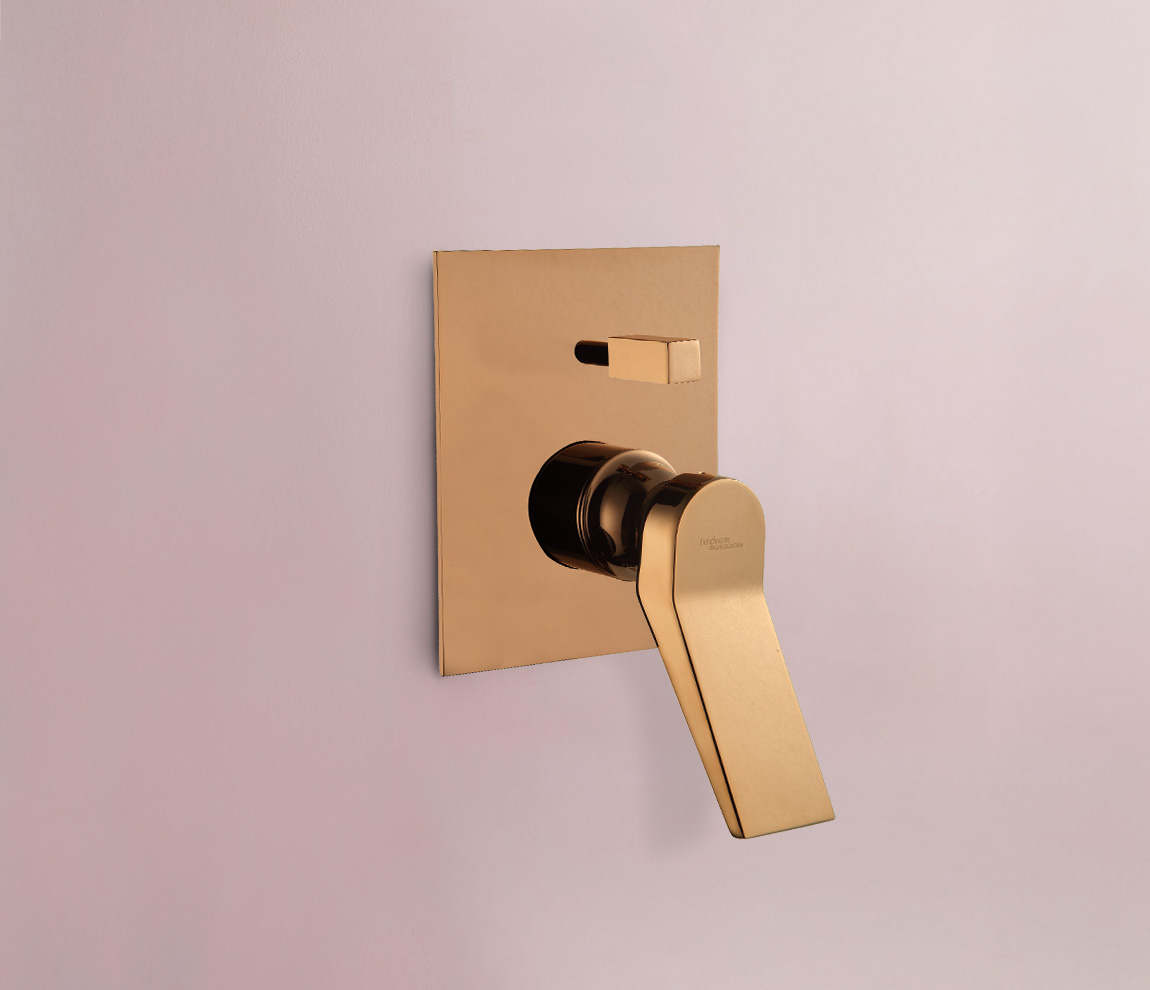 Edge Trim Set - Hi Flow Diverter - Rose Gold