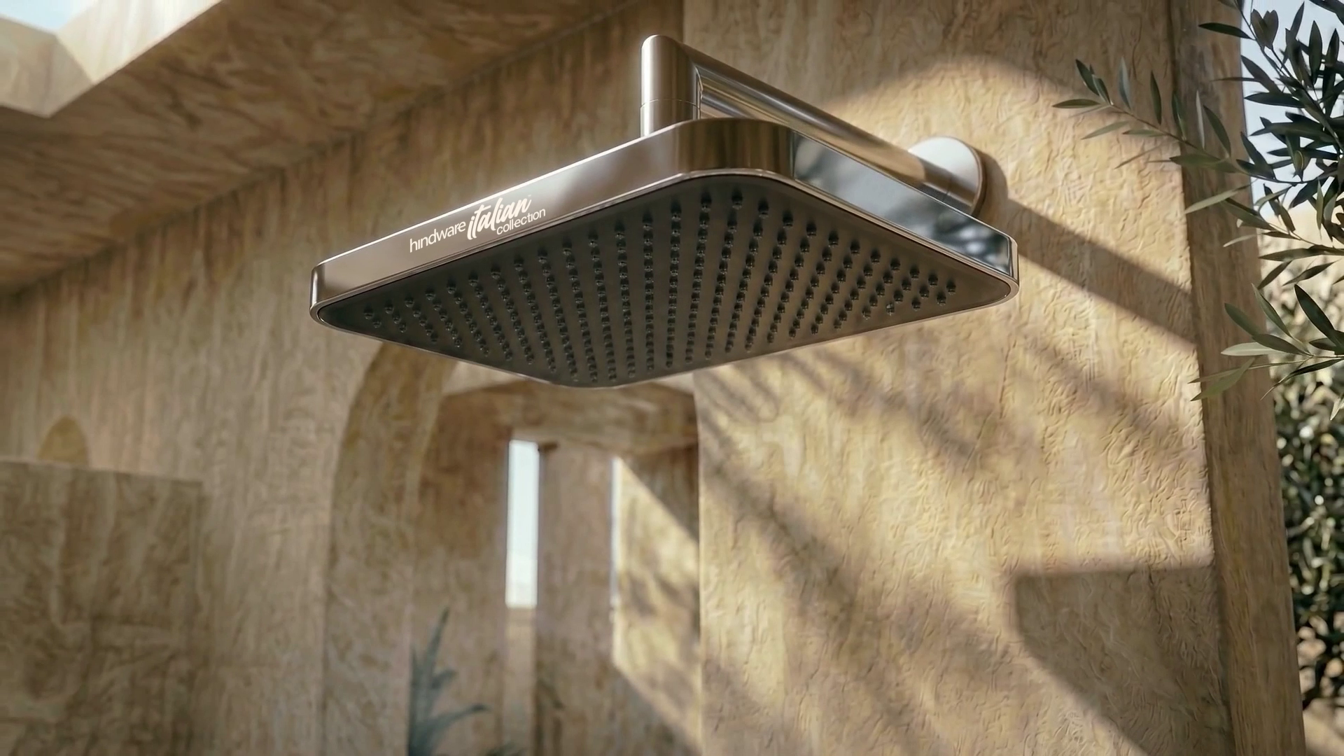 Single Flow Overhead Shower- Rectangle